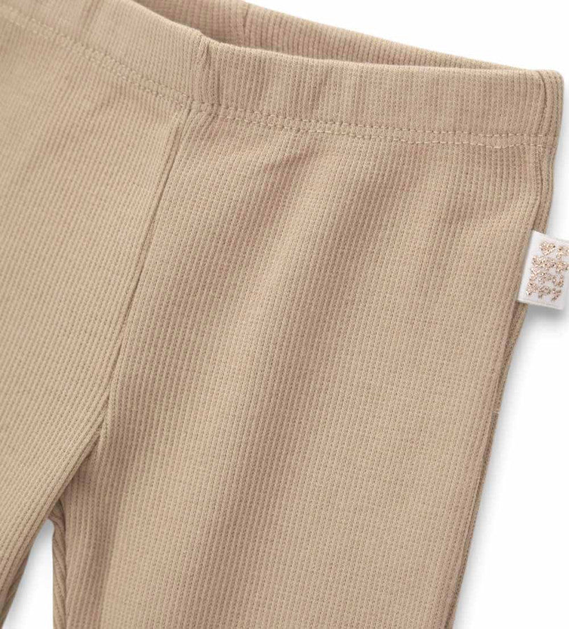 Ribbed leggings