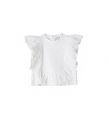 T-shirt with ruffles