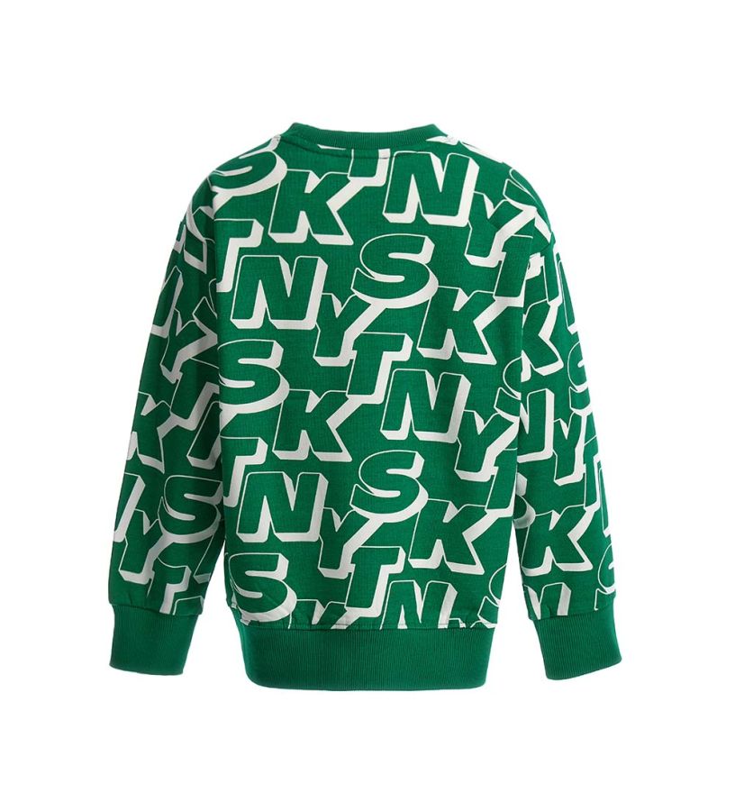 Allover print sweatshirt