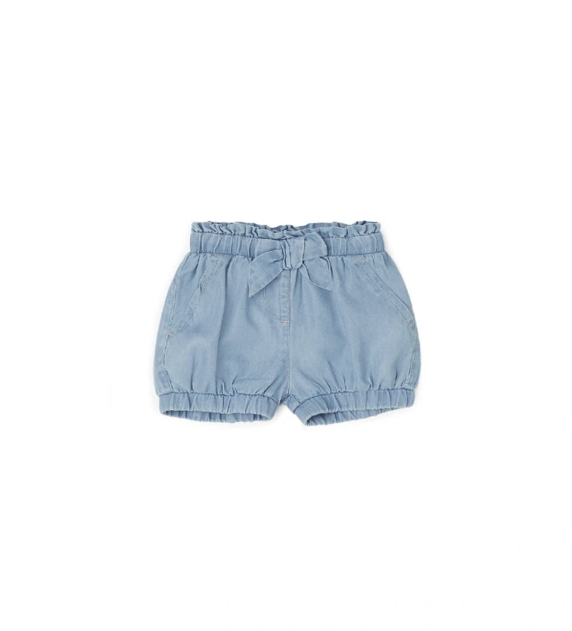 Denim bermuda shorts