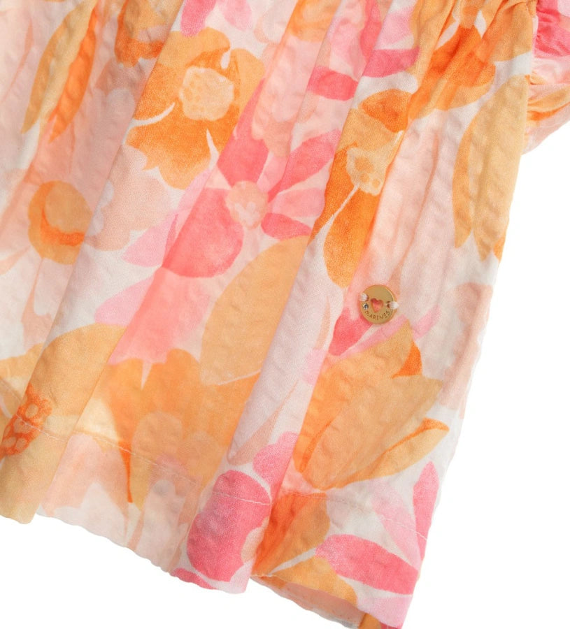 Allover printed blouse