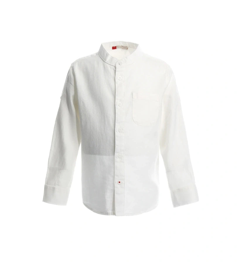 Linen-cotton shirt