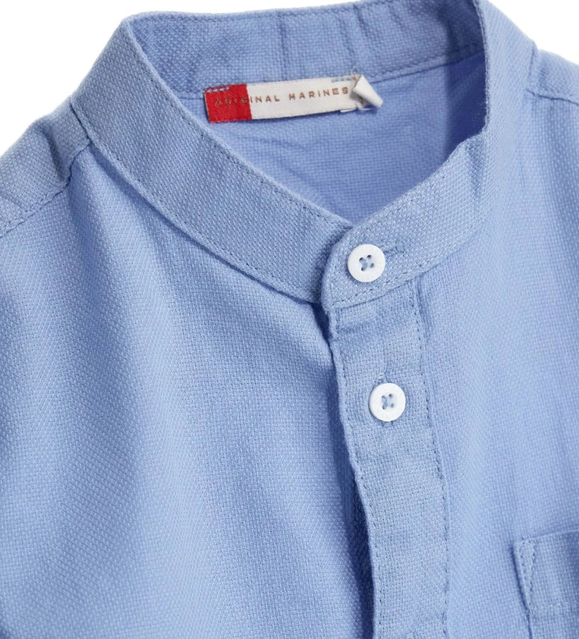 Linen-cotton shirt