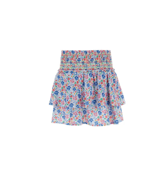 Floral shorts skirt