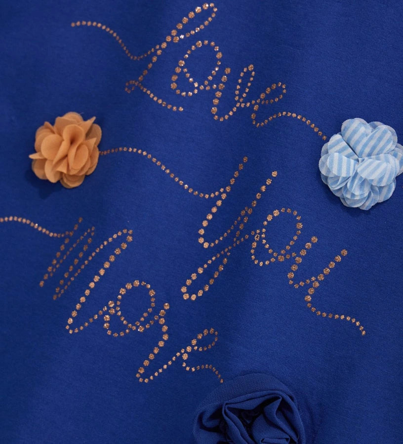 T-shirt with flowers