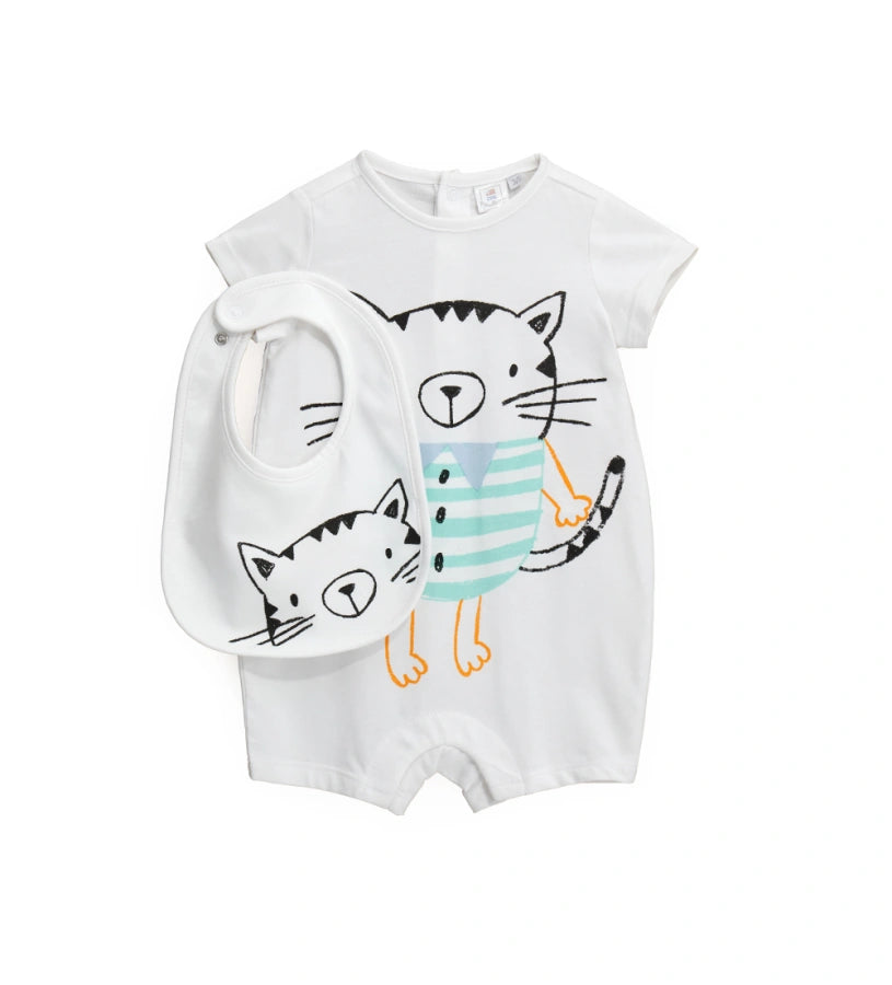 Komplet Onesie dhe Bib 