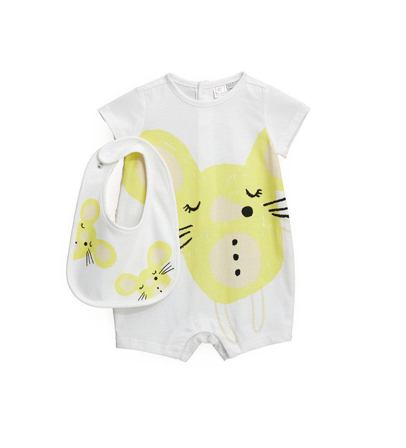 Komplet Onesie dhe Bib 