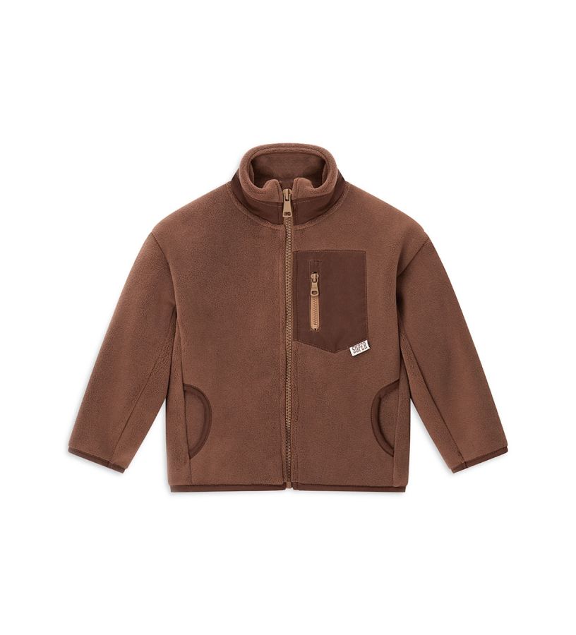 Sheepskin sweatshirt