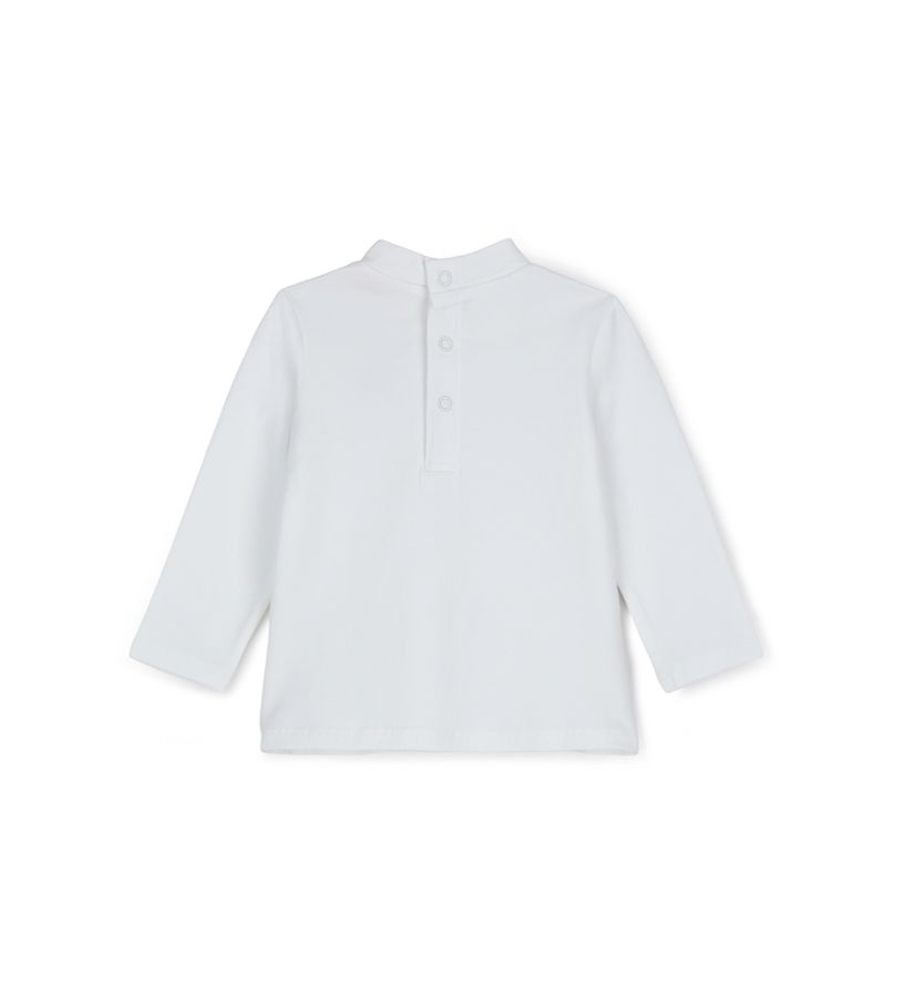 Turtleneck with embroidery