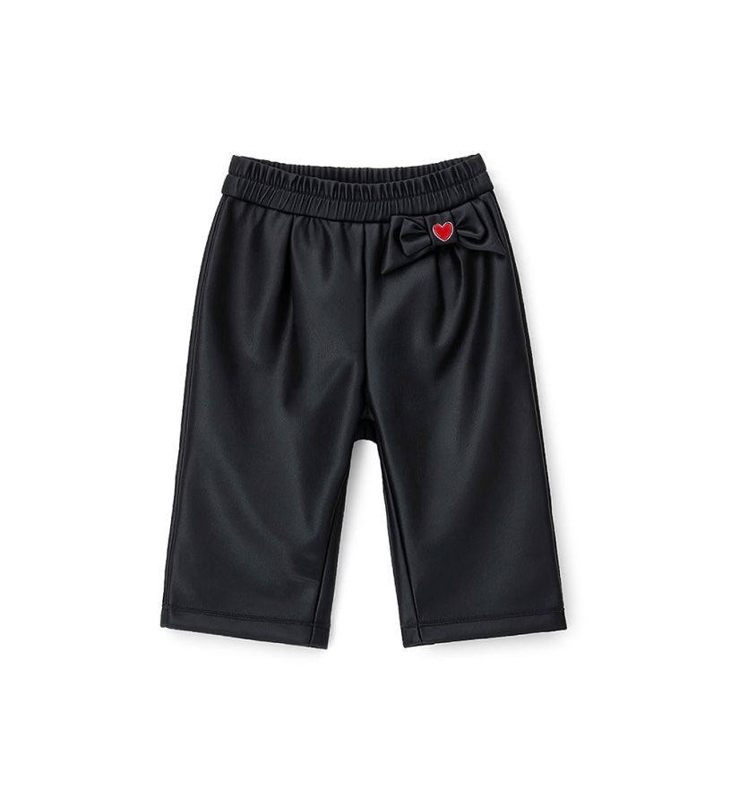 Eco-leather trousers