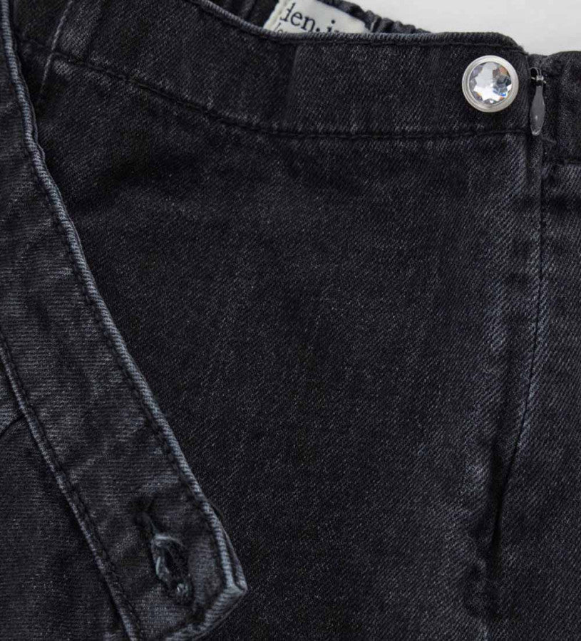 Jeans trousers skirt