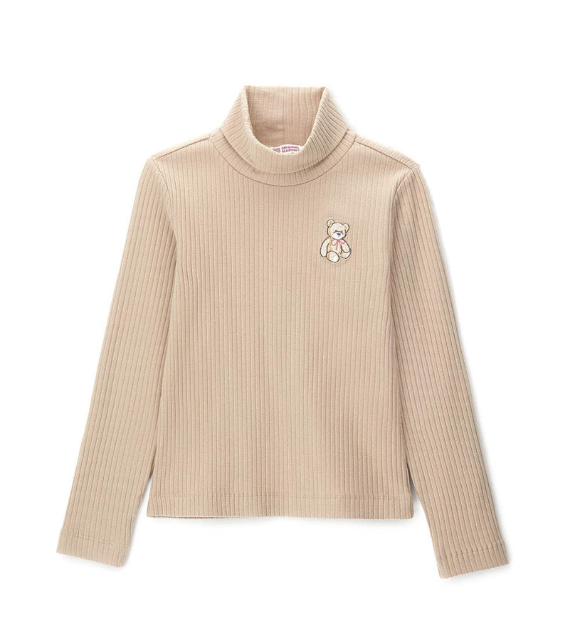 Ribbed turtleneck