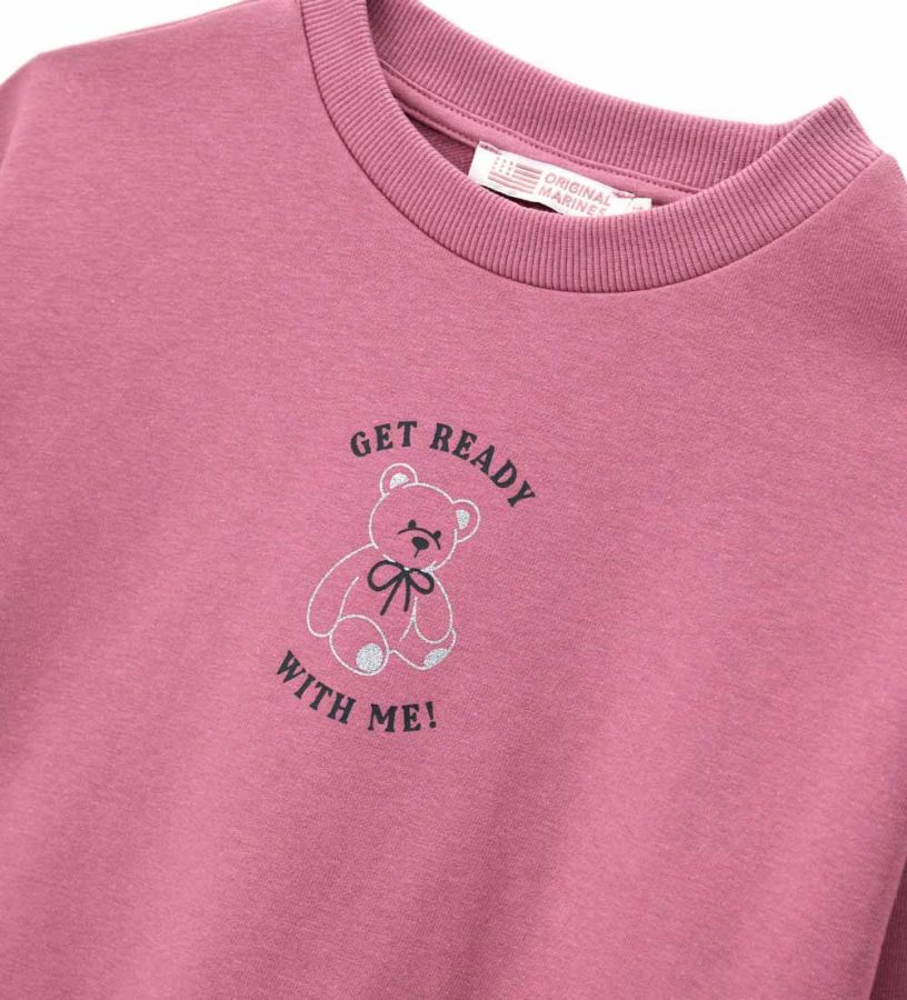 Crew neck sweatshirt