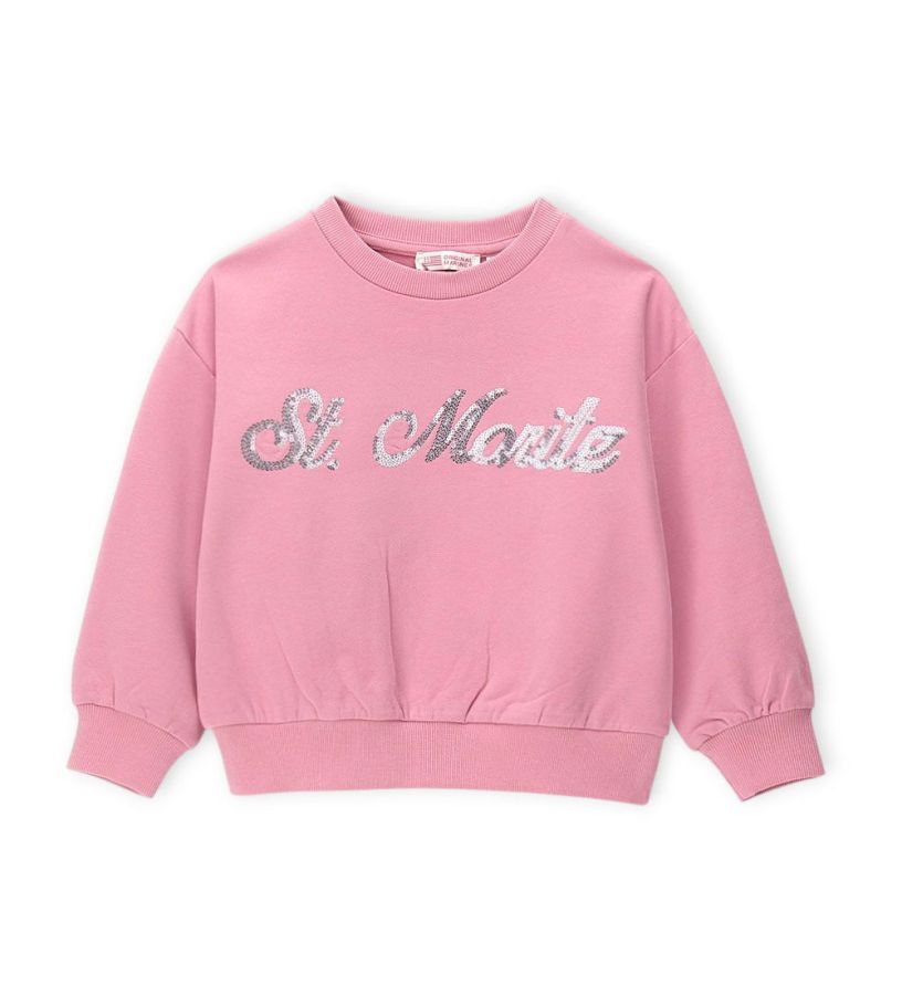 Sweatshirt with sequins
