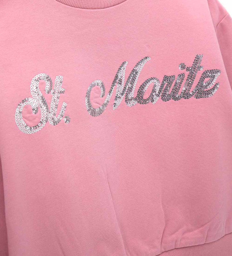 Sweatshirt with sequins