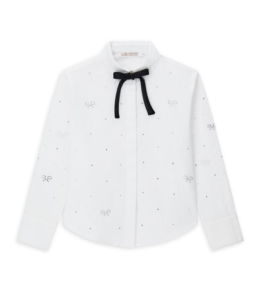 Shirt with bow