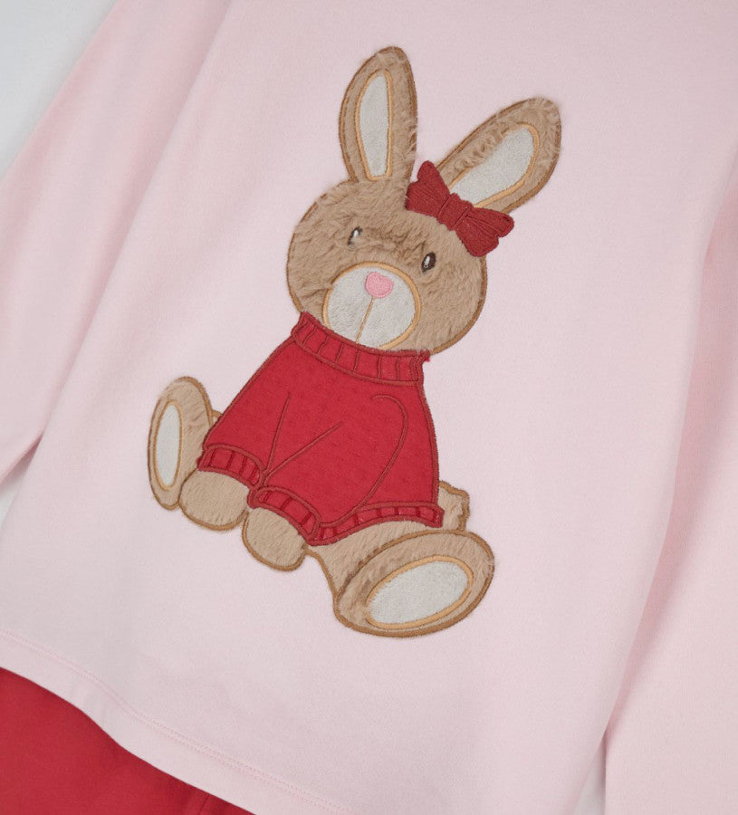 Cotton sweatshirt pajamas