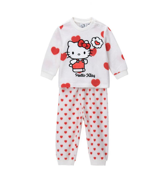 Hello Kitty fleece pajamas