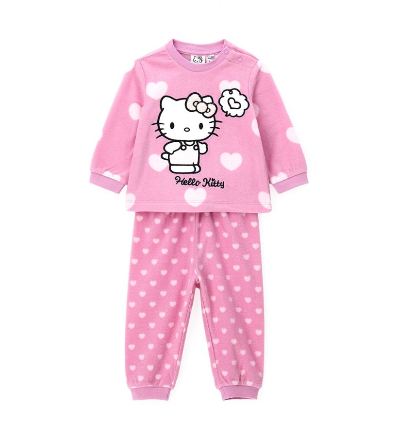 Hello Kitty fleece pajamas