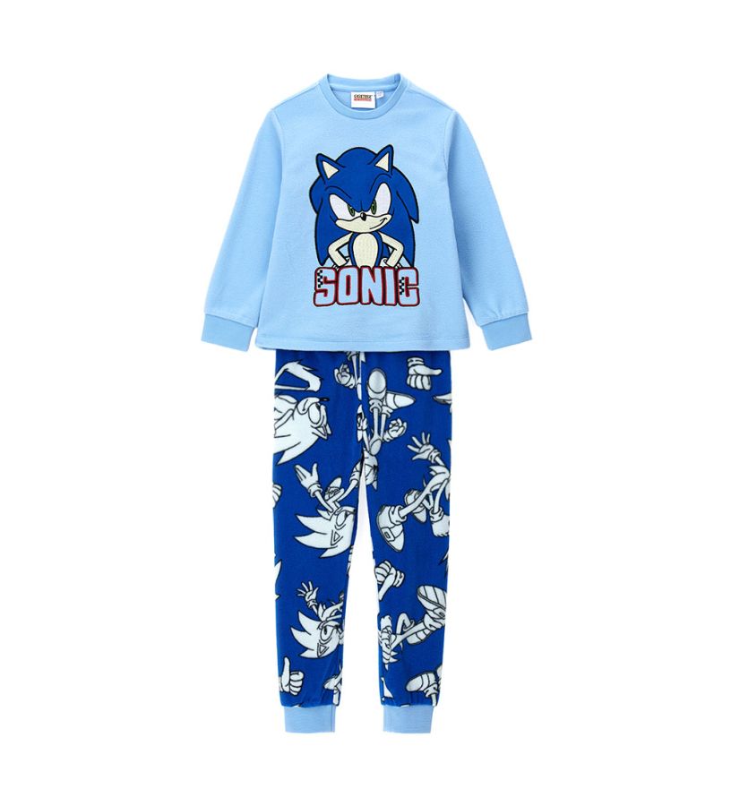 Sonic fleece pajamas
