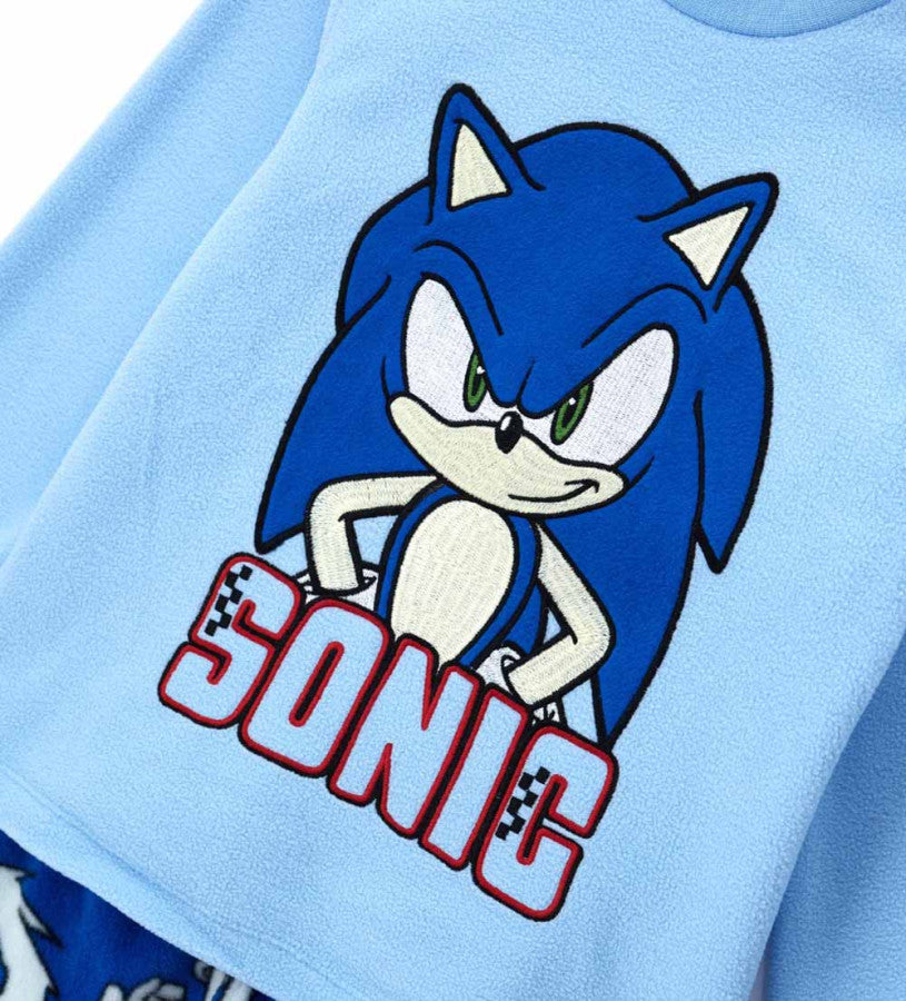 Sonic fleece pajamas