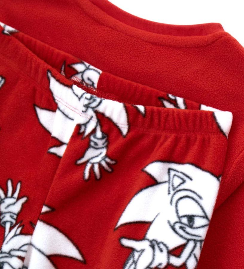 Sonic fleece pajamas