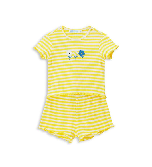 T-shirt and bermuda shorts set