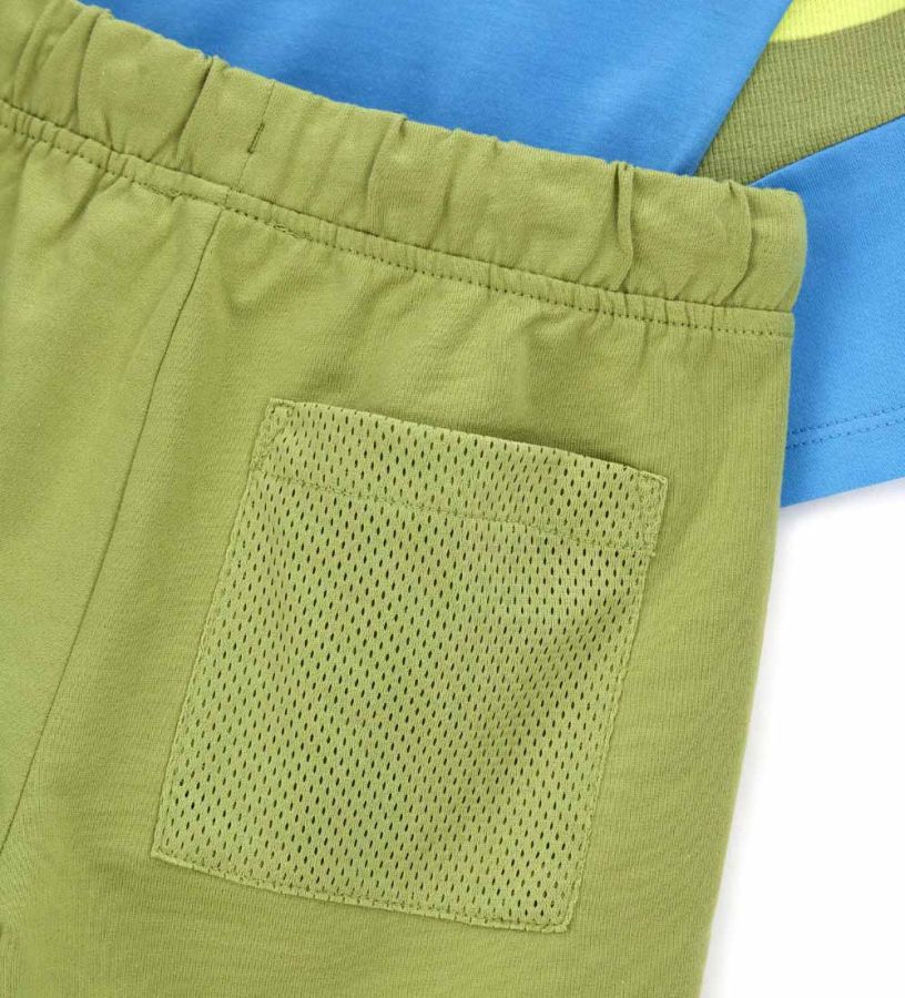 T-shirt and bermuda shorts set