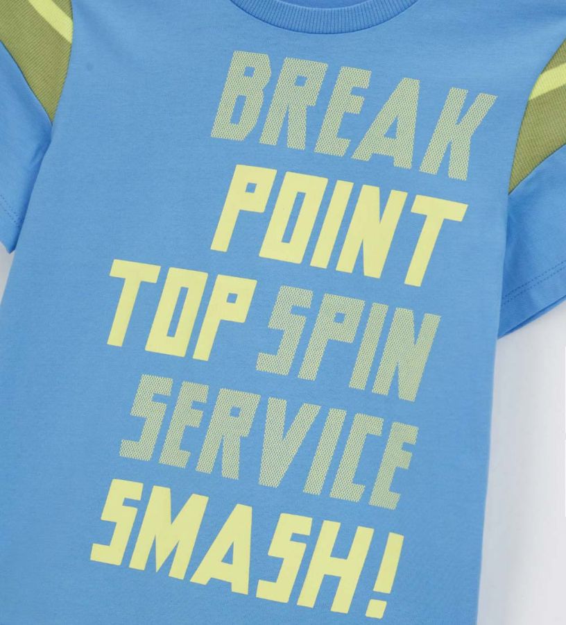 T-shirt and bermuda shorts set