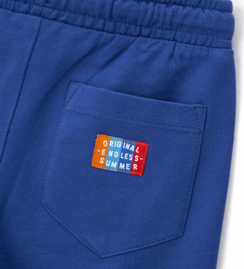 Cotton sweat bermuda shorts