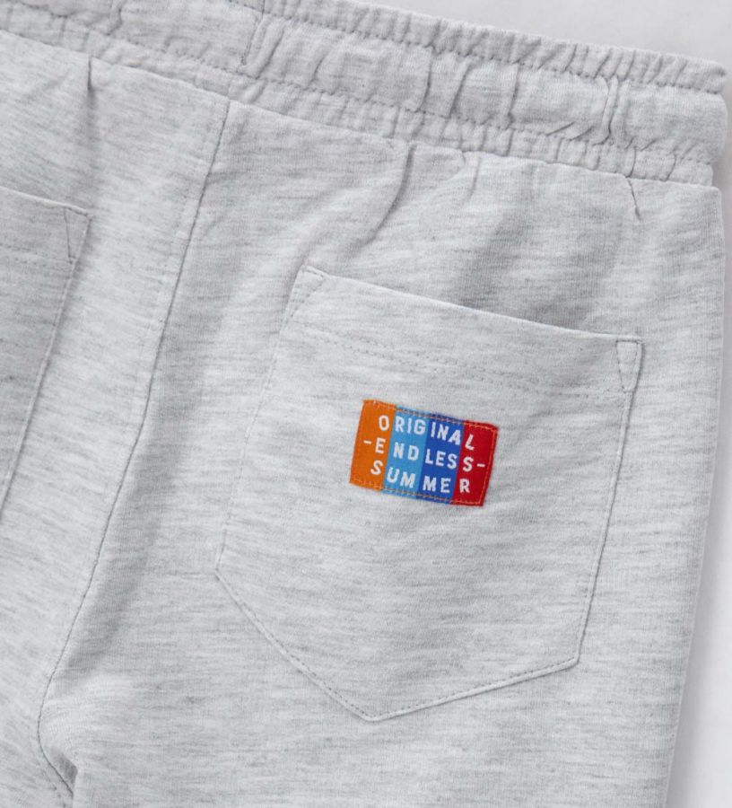 Cotton sweat bermuda shorts