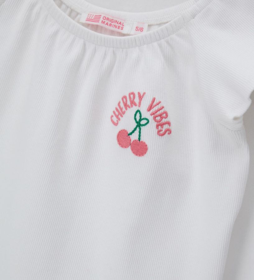 Ribbed t-shirt