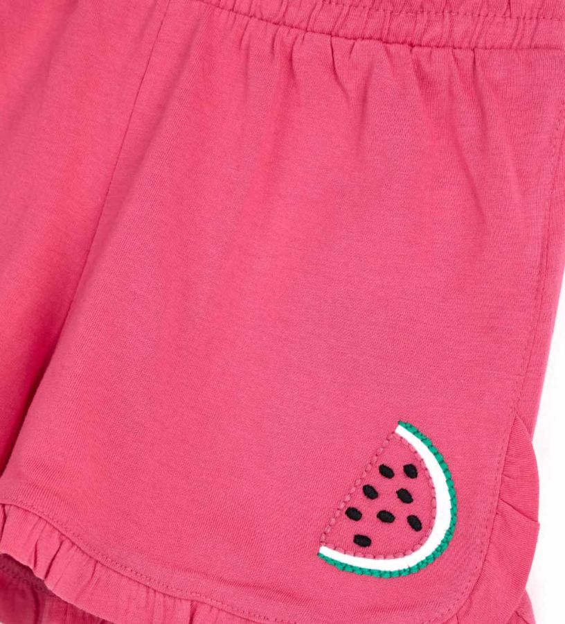 Shorts with embroidery