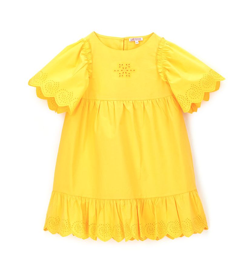 Dress with ruffles
