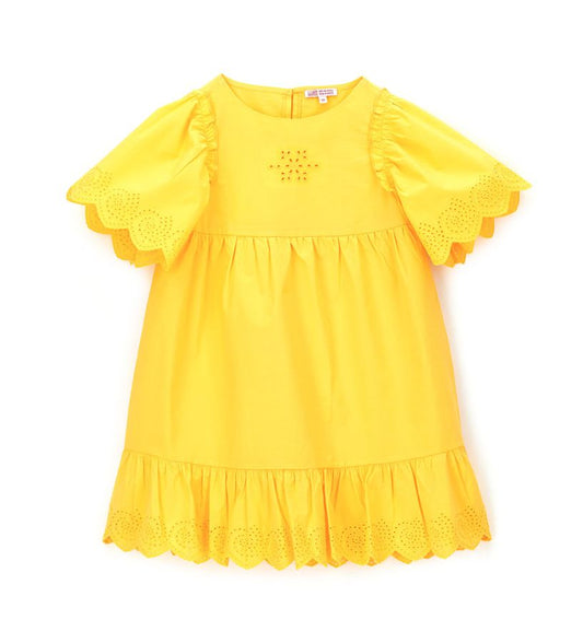 Dress with ruffles