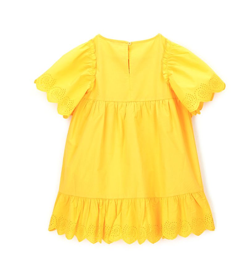 Dress with ruffles