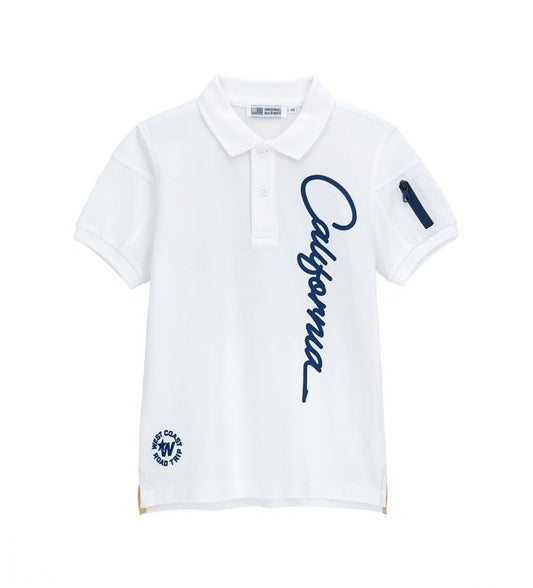 Polo with print