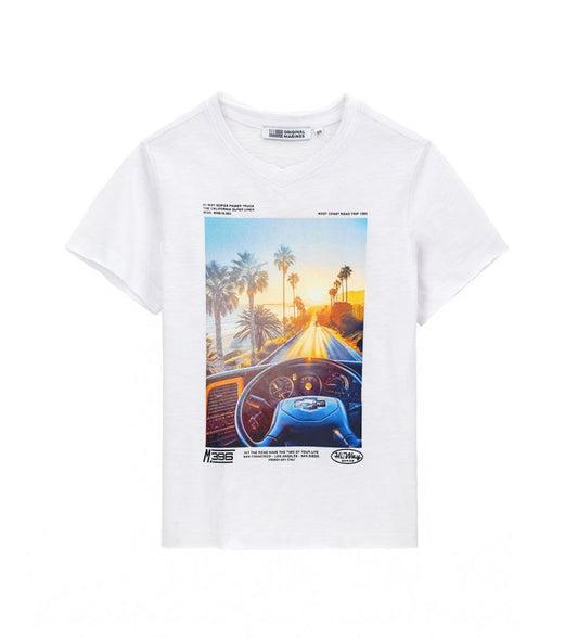 Raw cut t-shirt