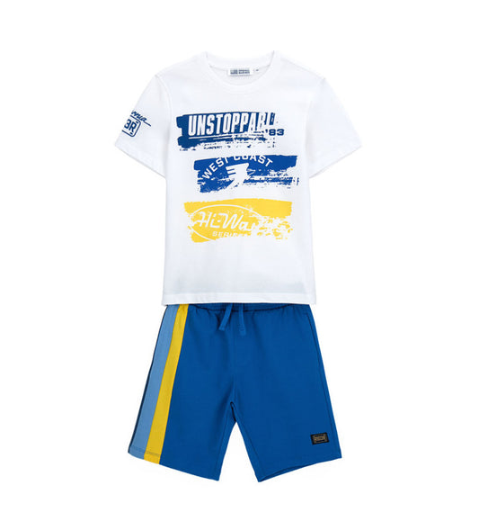 T-shirt and bermuda shorts set