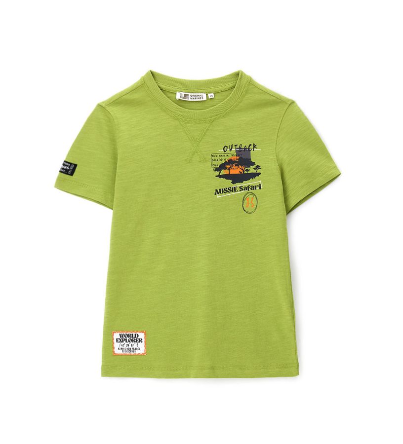 T-shirt with application
