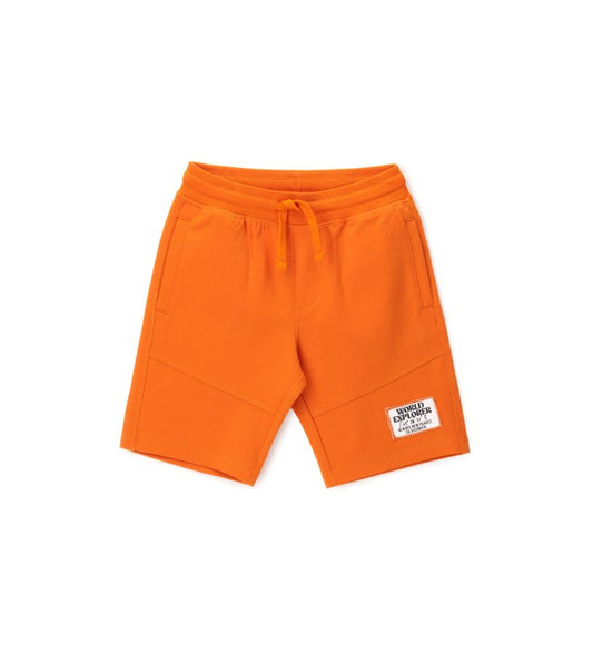 Interlock bermuda shorts