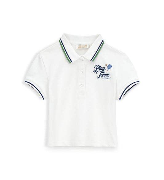 Polo with embroidery