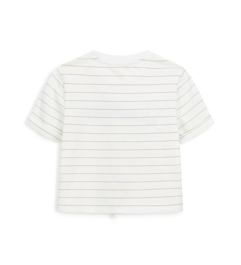 T-shirt with knot
