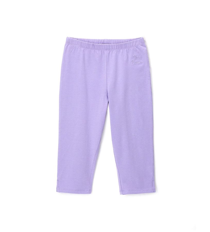 leggings with embroidery