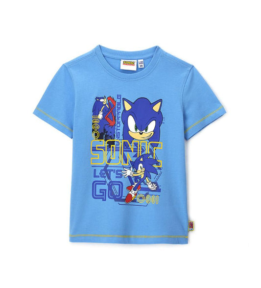 Sonic blue t-shirt