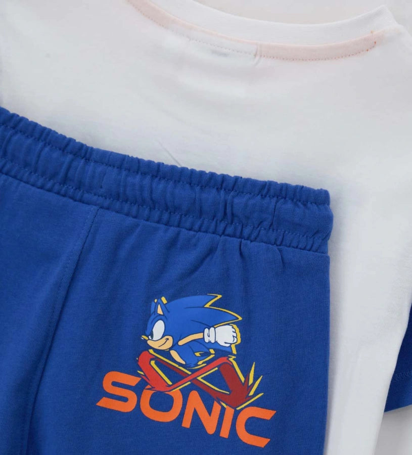 Sonic t-shirt and bermdua set