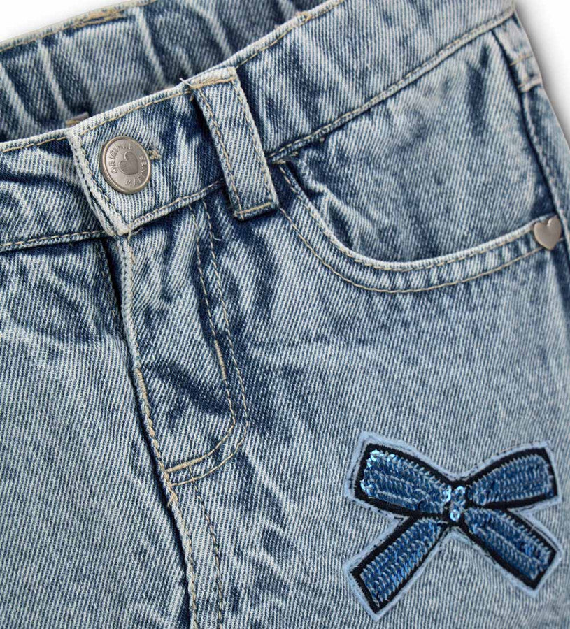 Jeans skirt trousers