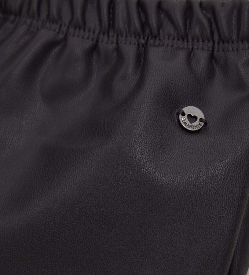 Eco-leather leggings