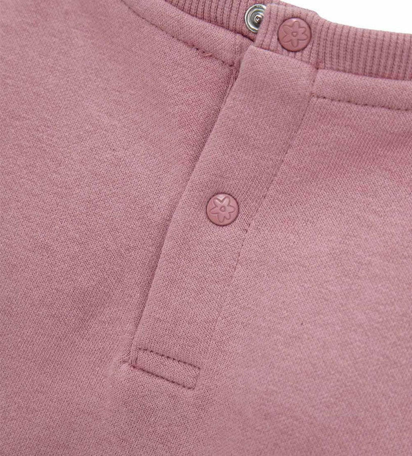 Sweatshirt with flowers