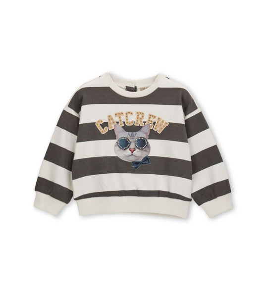 Sweatshirt with cat